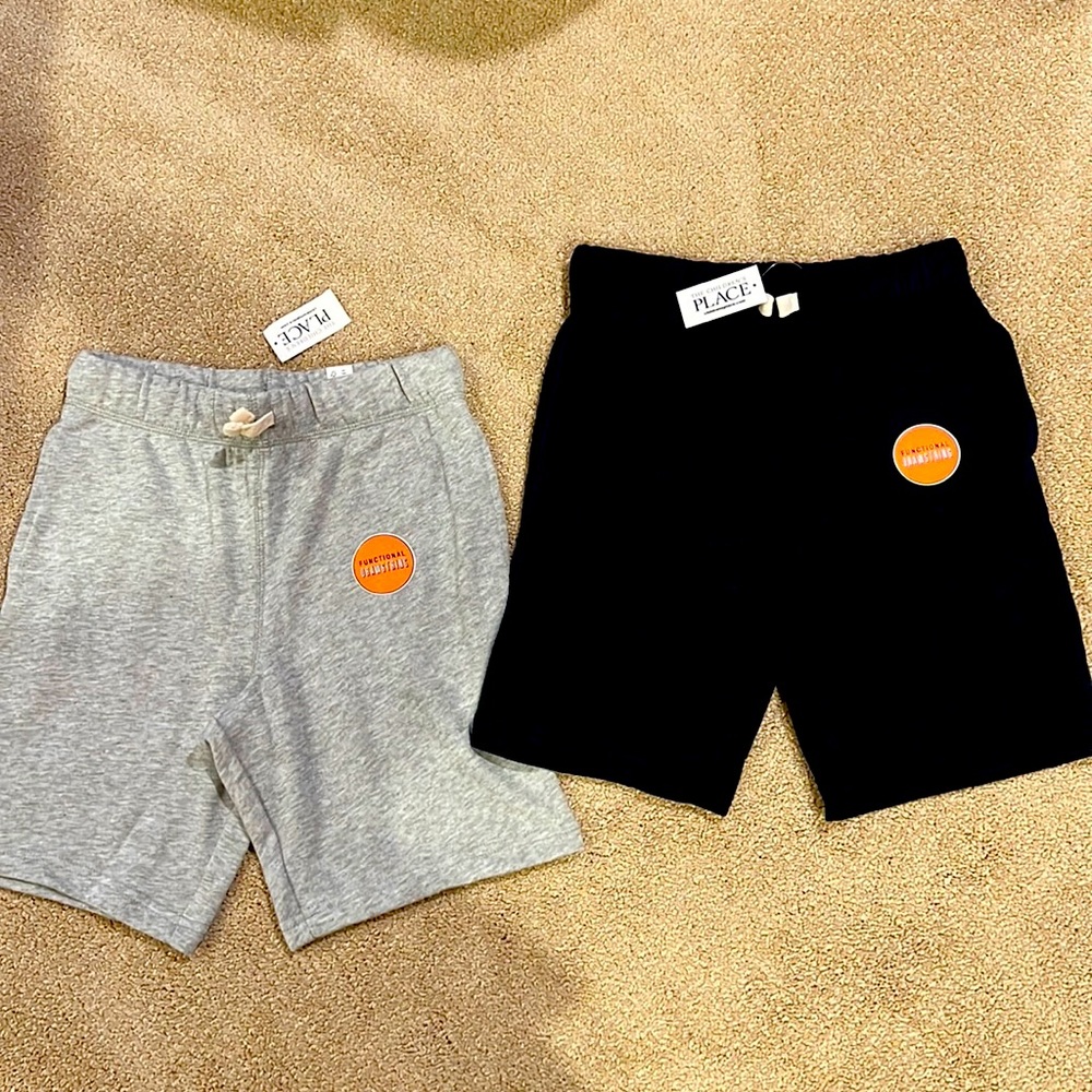 Brand new uniform gym shorts adjustable drawstring waist size 7/8
